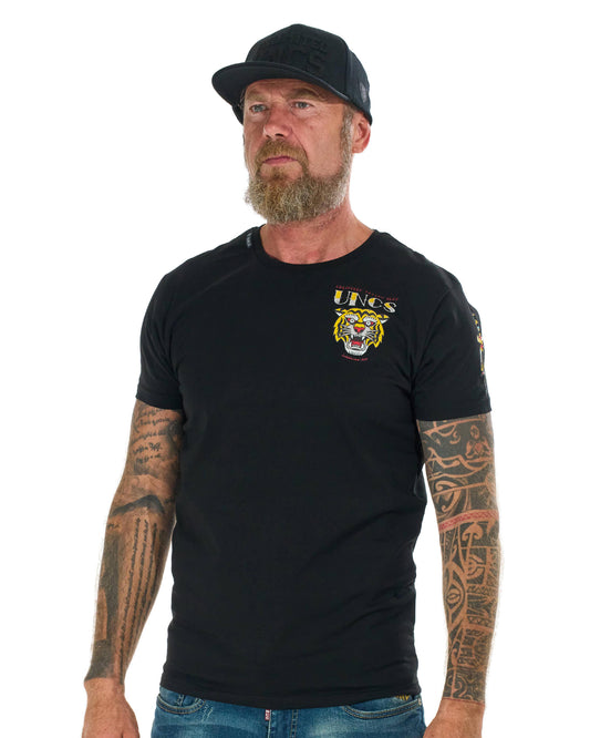Férfi póló TIGER BLACK
