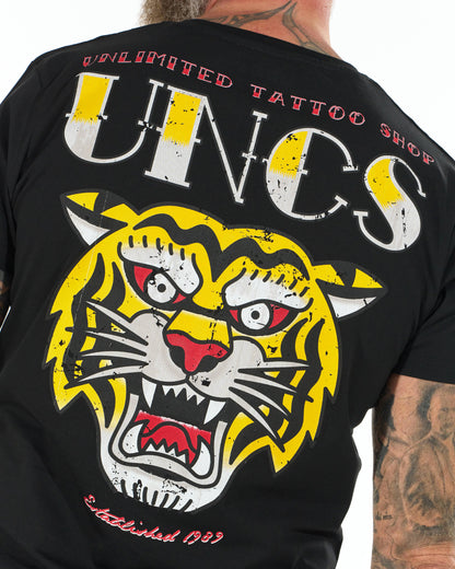 Férfi póló TIGER BLACK