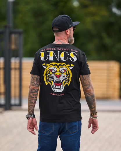 Férfi póló TIGER BLACK