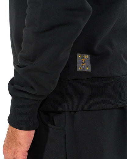 Férfi melegítőfelső TIGER BLACK