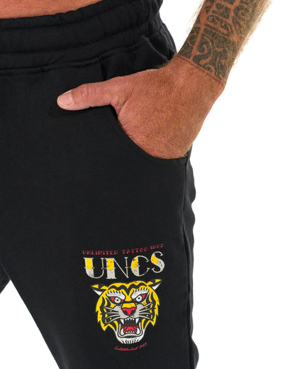 Férfi melegítőnadrág TIGER BLACK