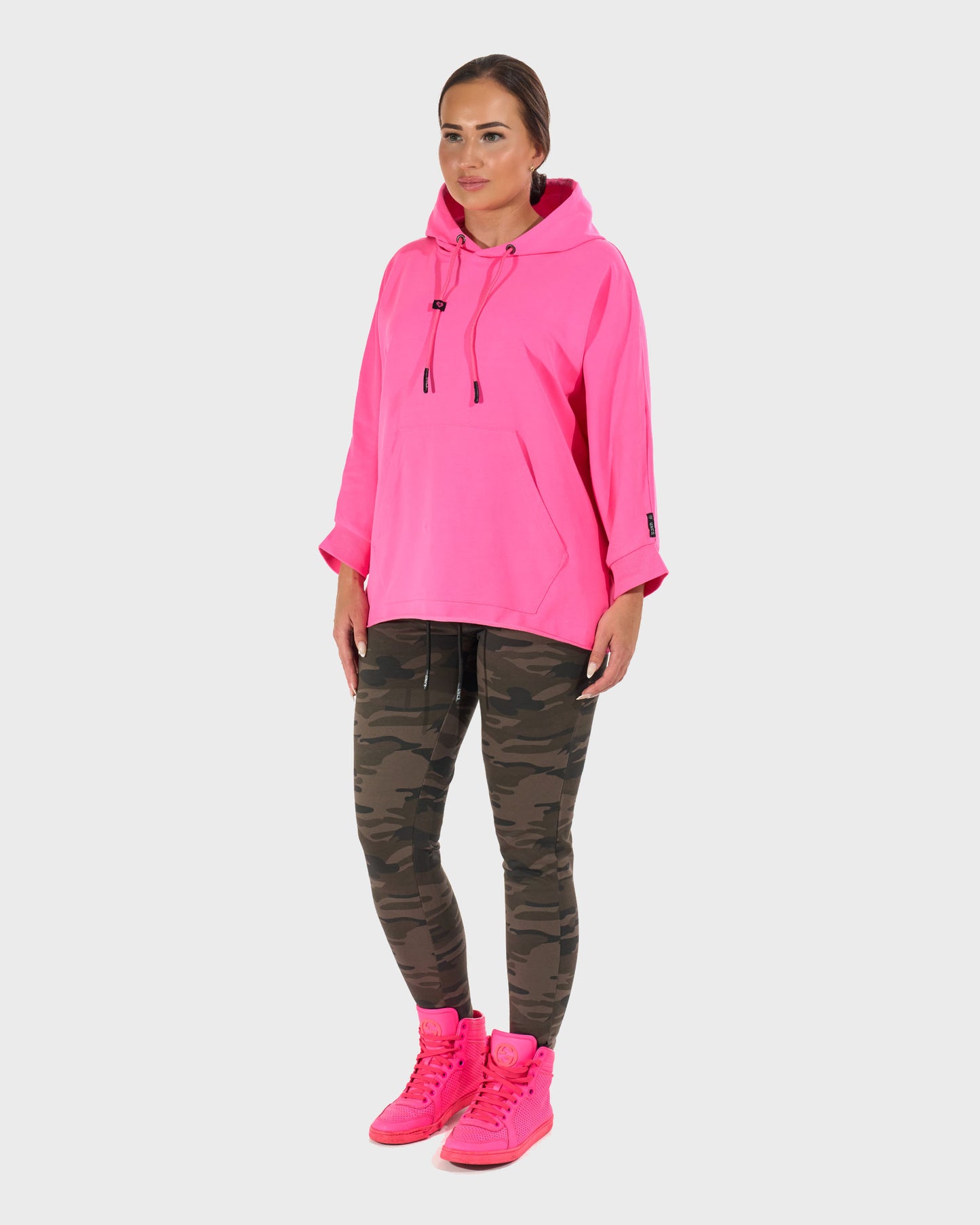 Női melegítőfelső SIMONE (OVERSIZE) PINK
