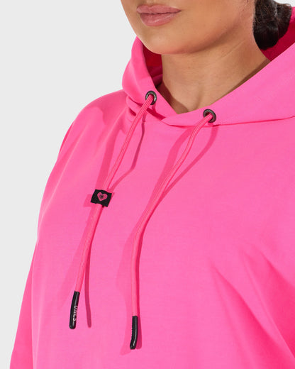 Női melegítőfelső SIMONE (OVERSIZE) PINK