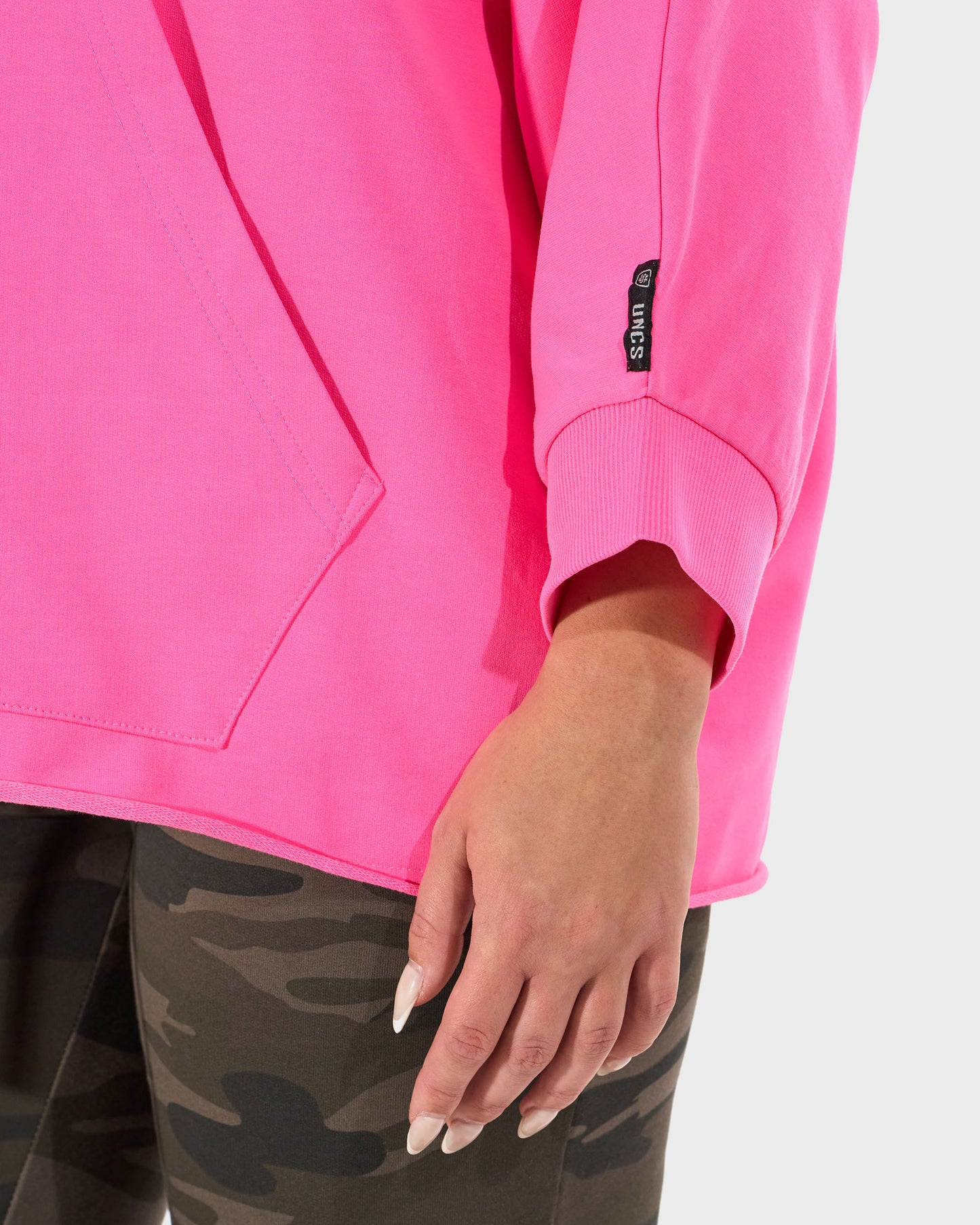Női melegítőfelső SIMONE (OVERSIZE) PINK