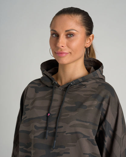 Női melegítőfelső SIMONE (OVERSIZE) BLACK