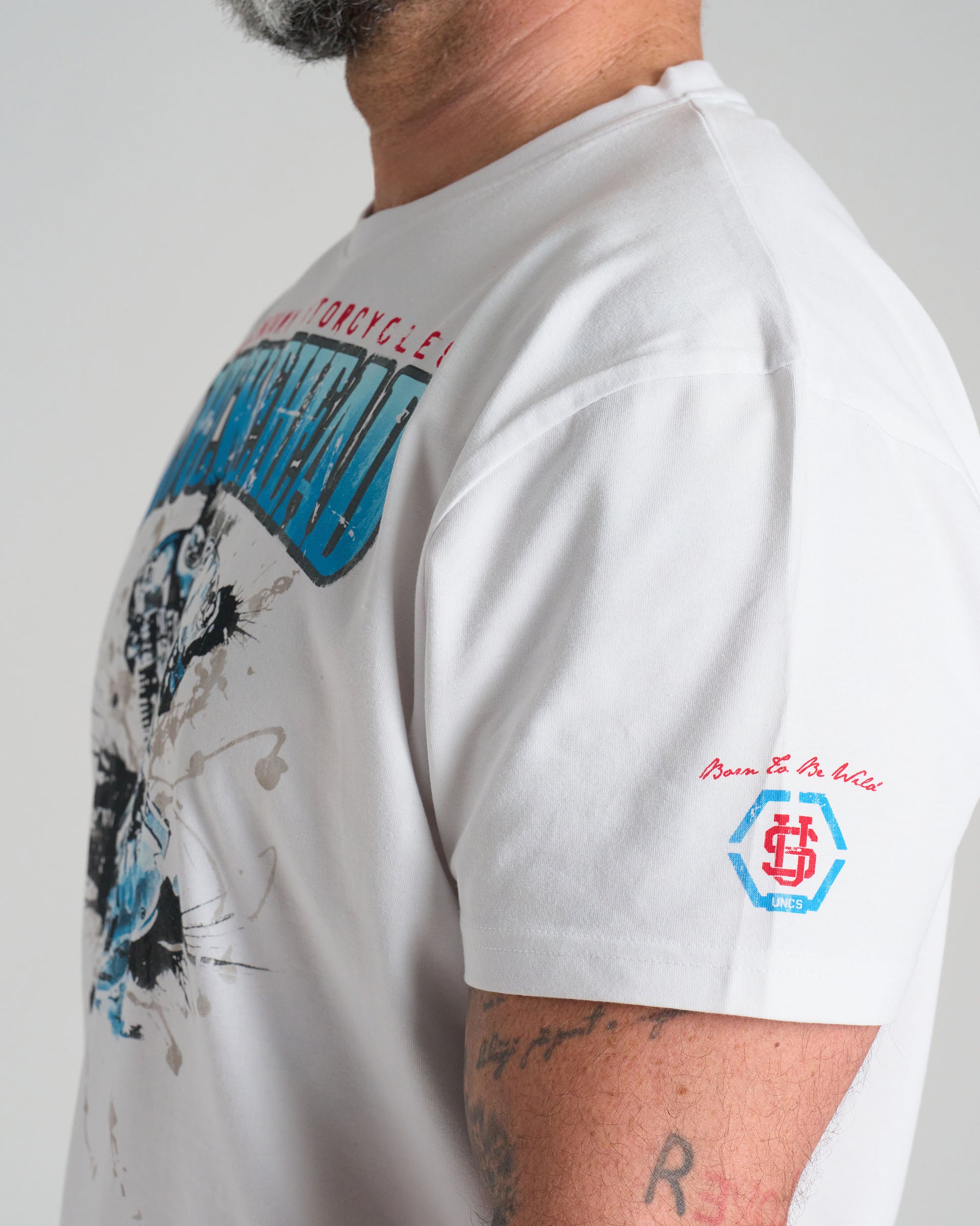 Férfi póló KNUCKLEHEAD III WHITE