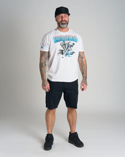 Férfi póló KNUCKLEHEAD III WHITE