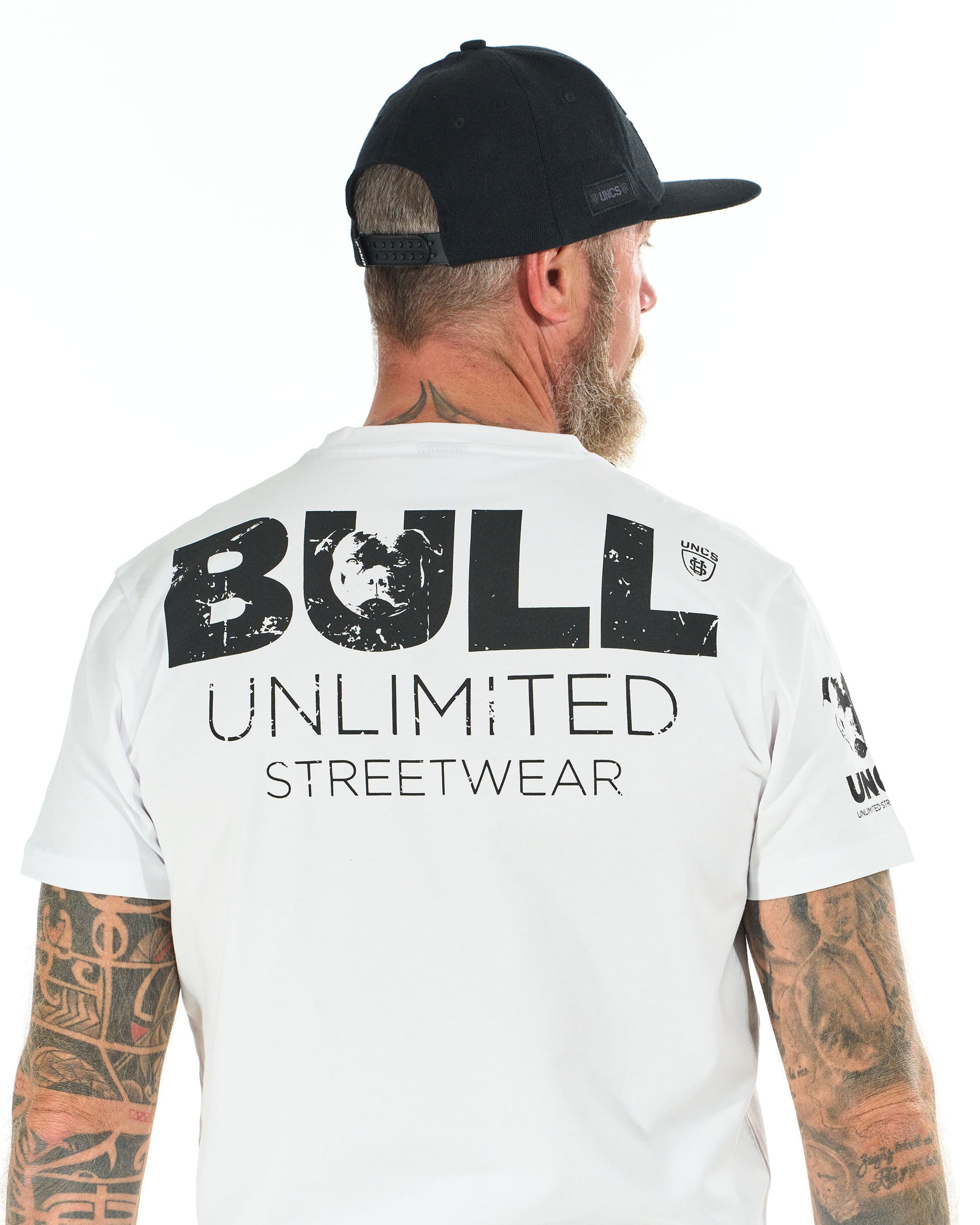 Férfi póló BULL WHITE