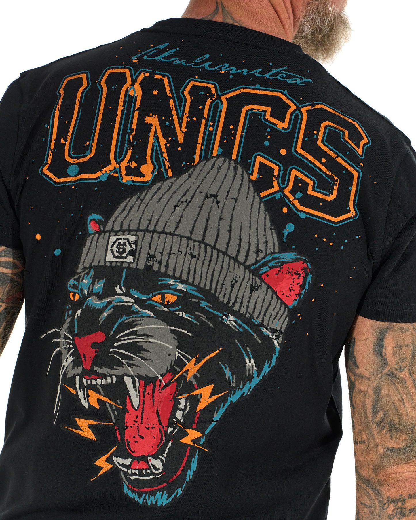 Férfi póló PANTHER BLACK