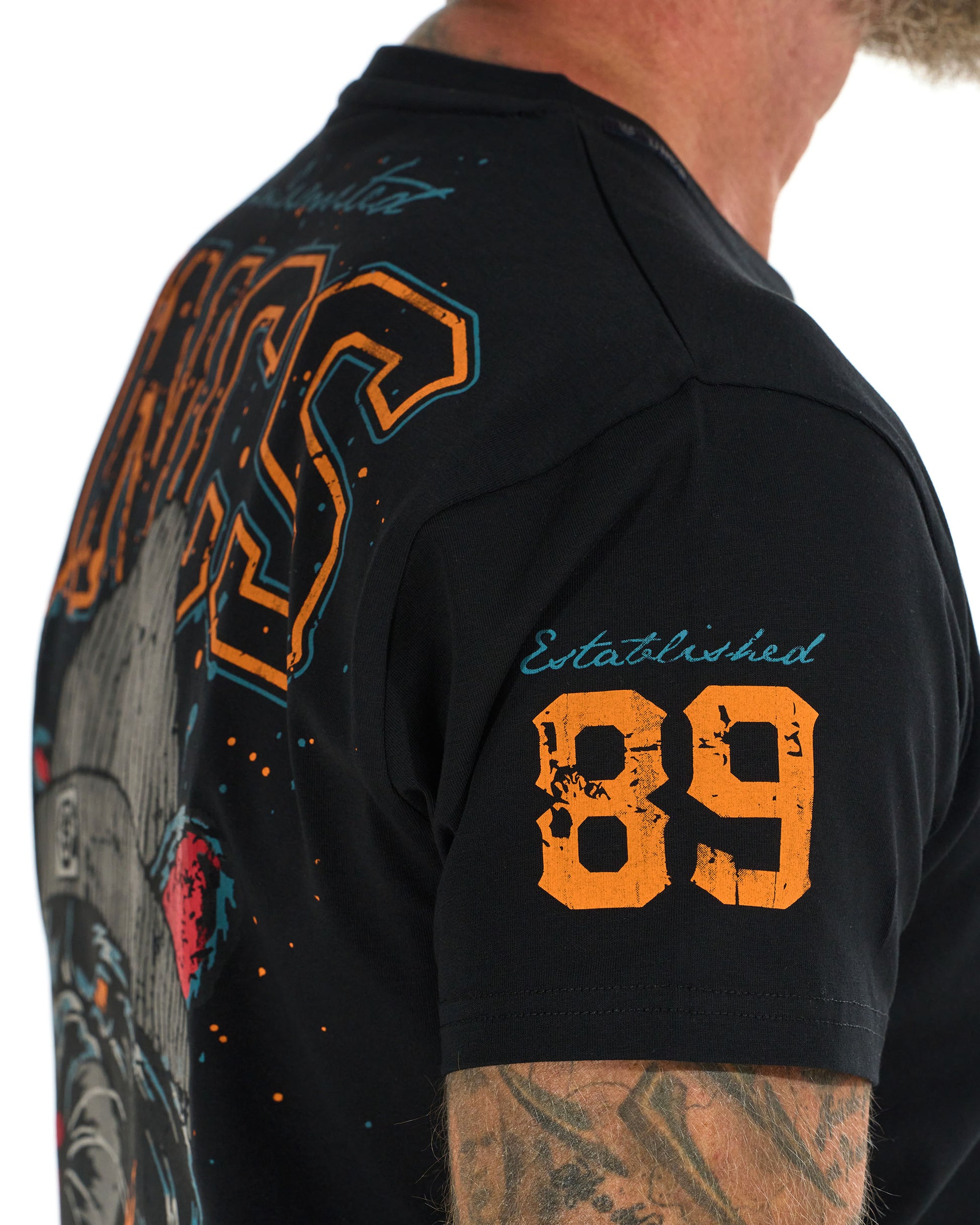 Férfi póló PANTHER BLACK