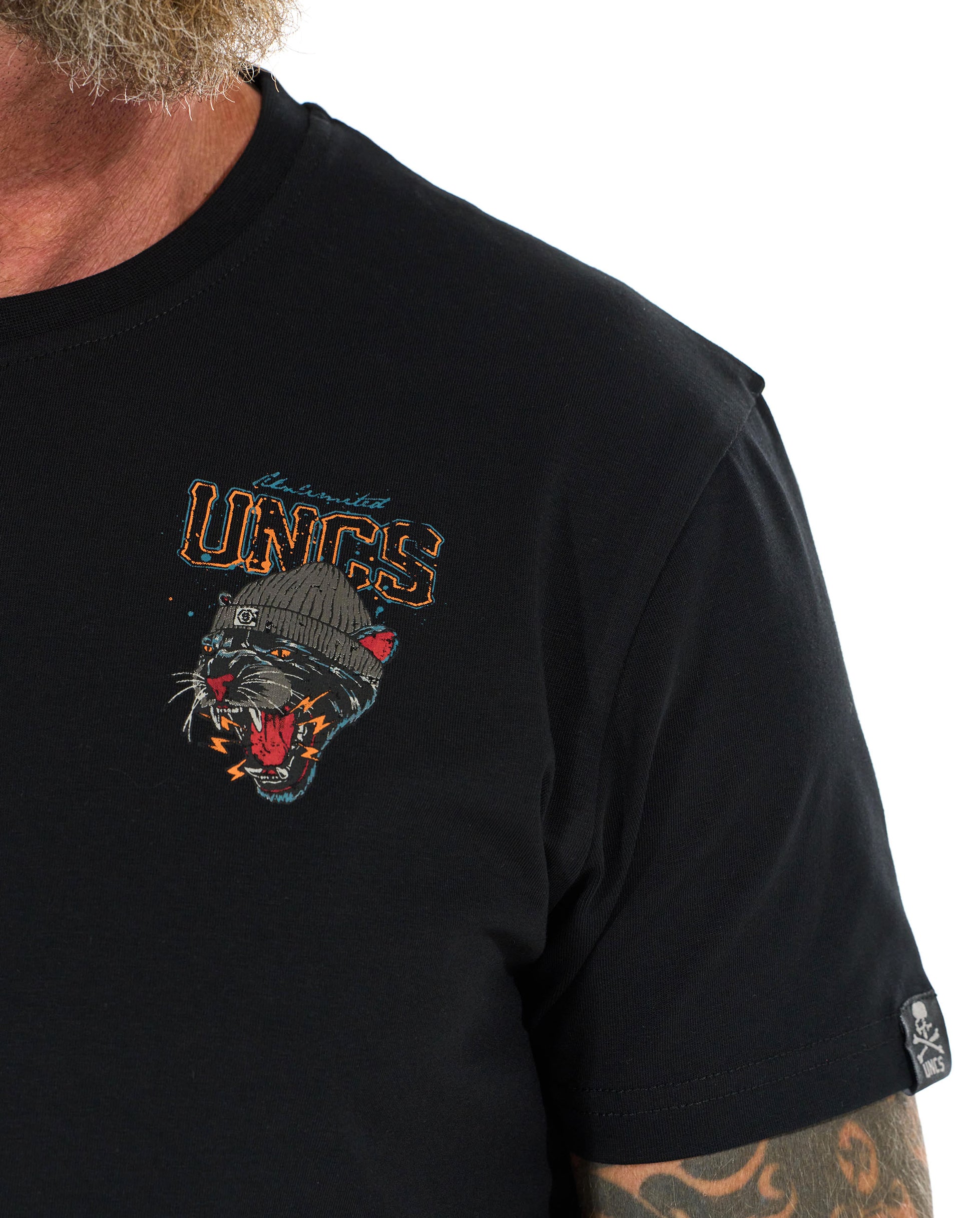 Férfi póló PANTHER BLACK