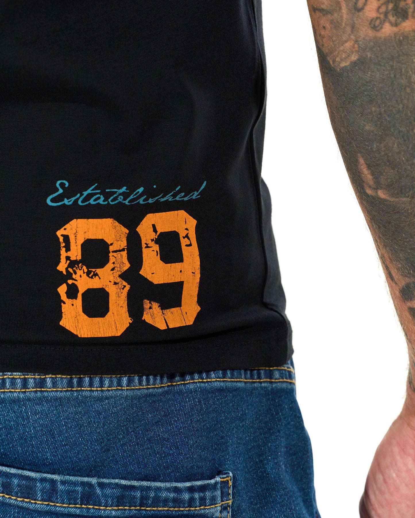 Férfi póló PANTHER BLACK