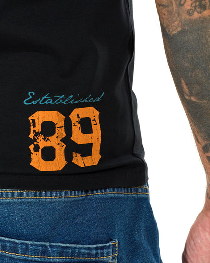 Férfi póló PANTHER BLACK