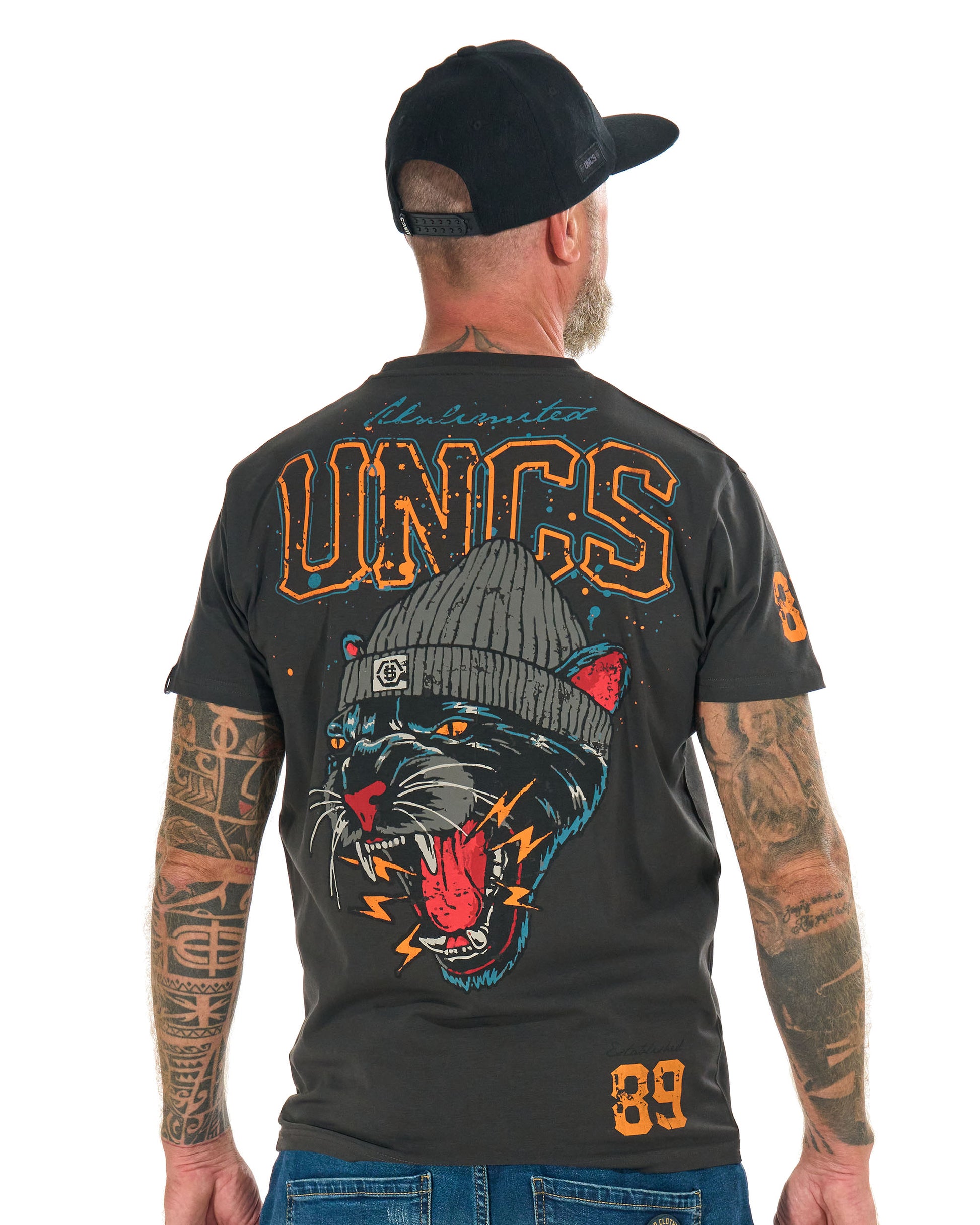 Férfi póló PANTHER ASPHALT