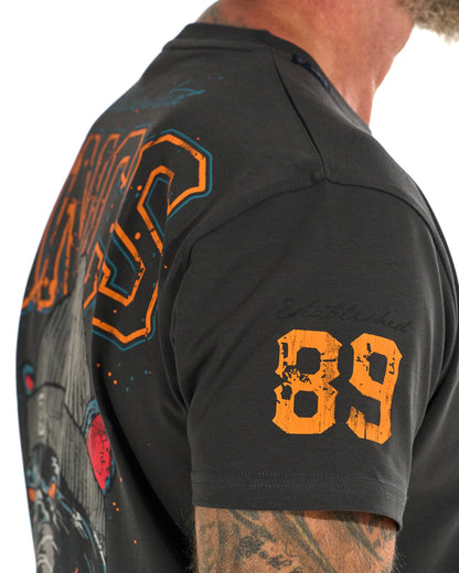 Férfi póló PANTHER ASPHALT