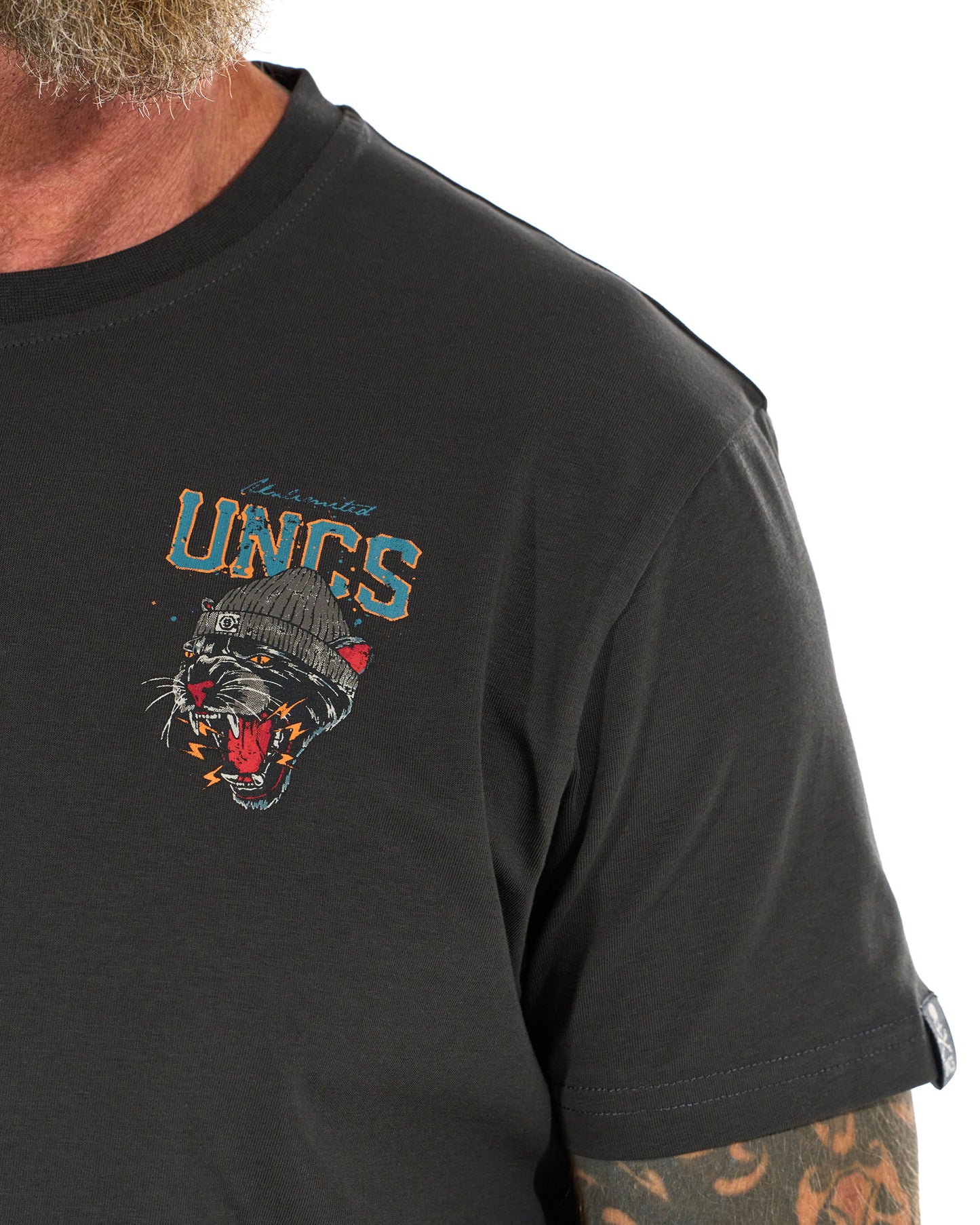 Férfi póló PANTHER ASPHALT