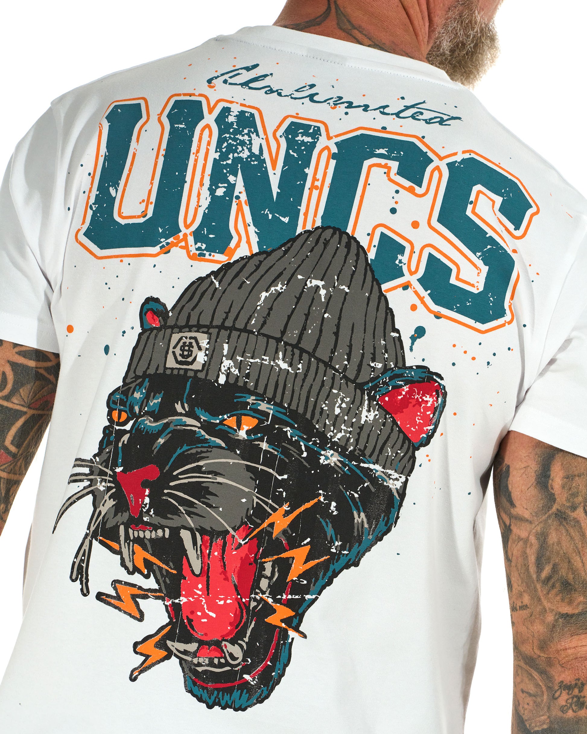 Férfi póló PANTHER WHITE