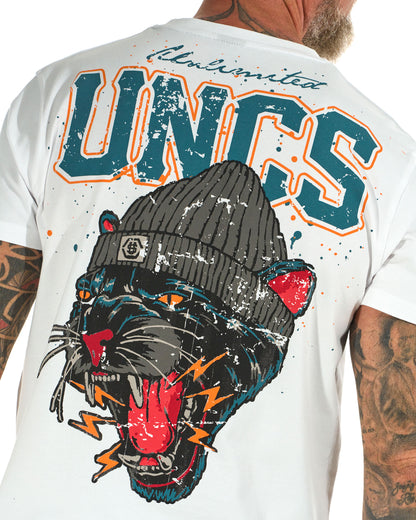 Férfi póló PANTHER WHITE