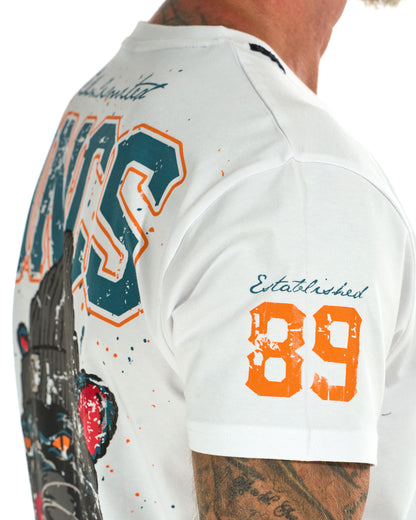 Férfi póló PANTHER WHITE