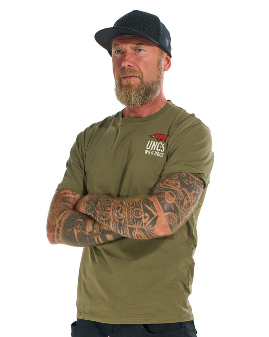 Férfi póló WILD HOGS KHAKI