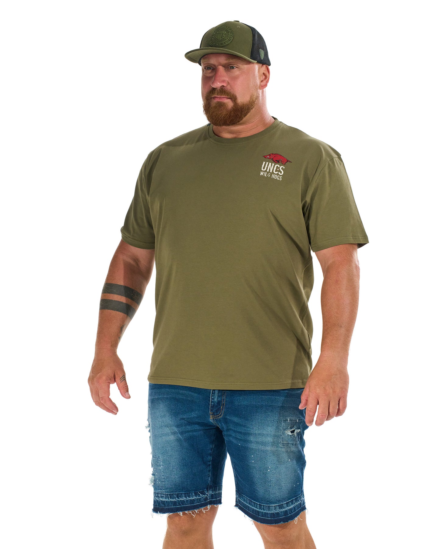Férfi póló WILD HOGS KHAKI