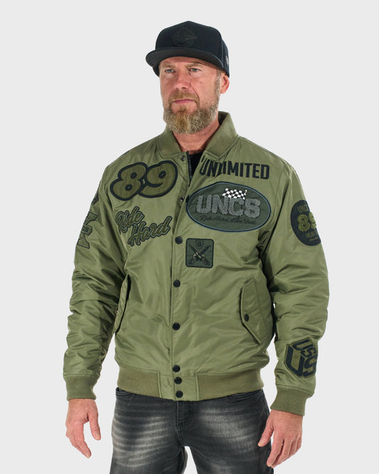 Férfi dzseki RIDE HARD KHAKI