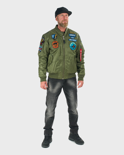Férfi dzseki FORCE KHAKI