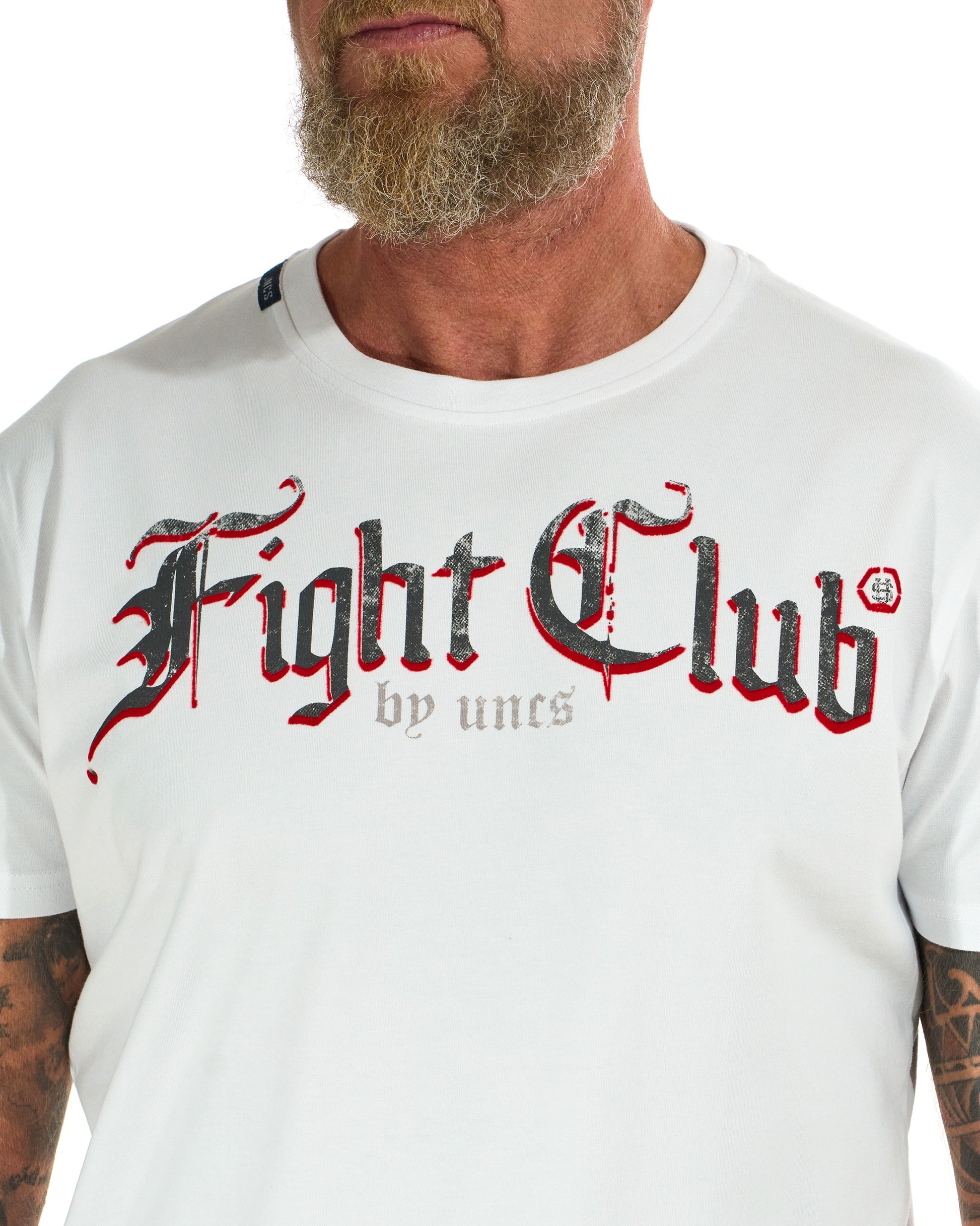 Férfi póló FIGHT CLUB II WHITE