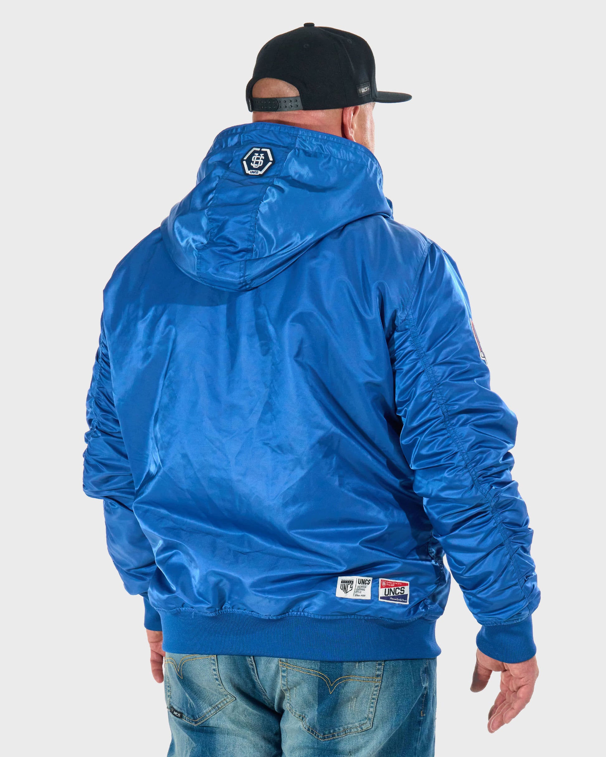 Férfi dzseki HELMET BLUE