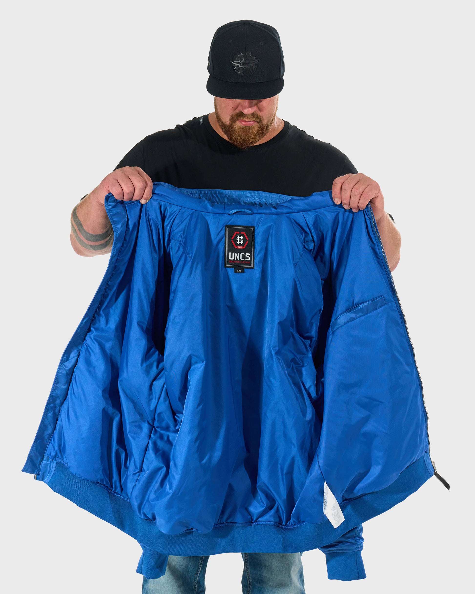 Férfi dzseki HELMET BLUE