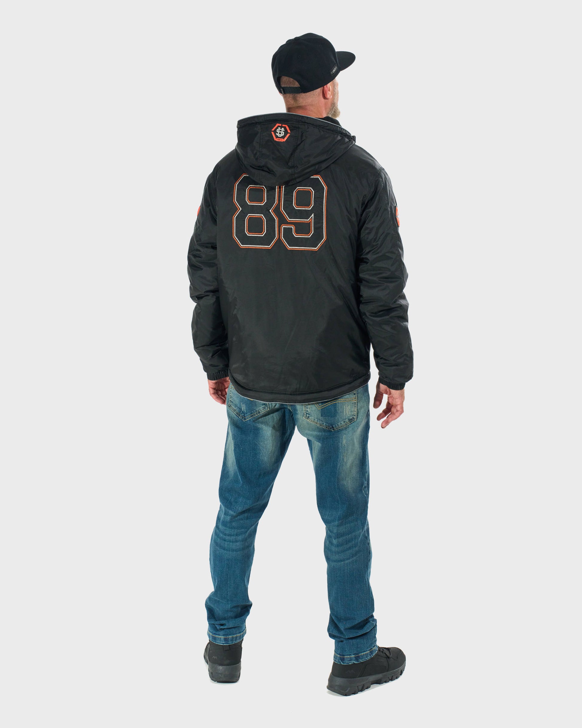Férfi dzseki CREW II BLACK
