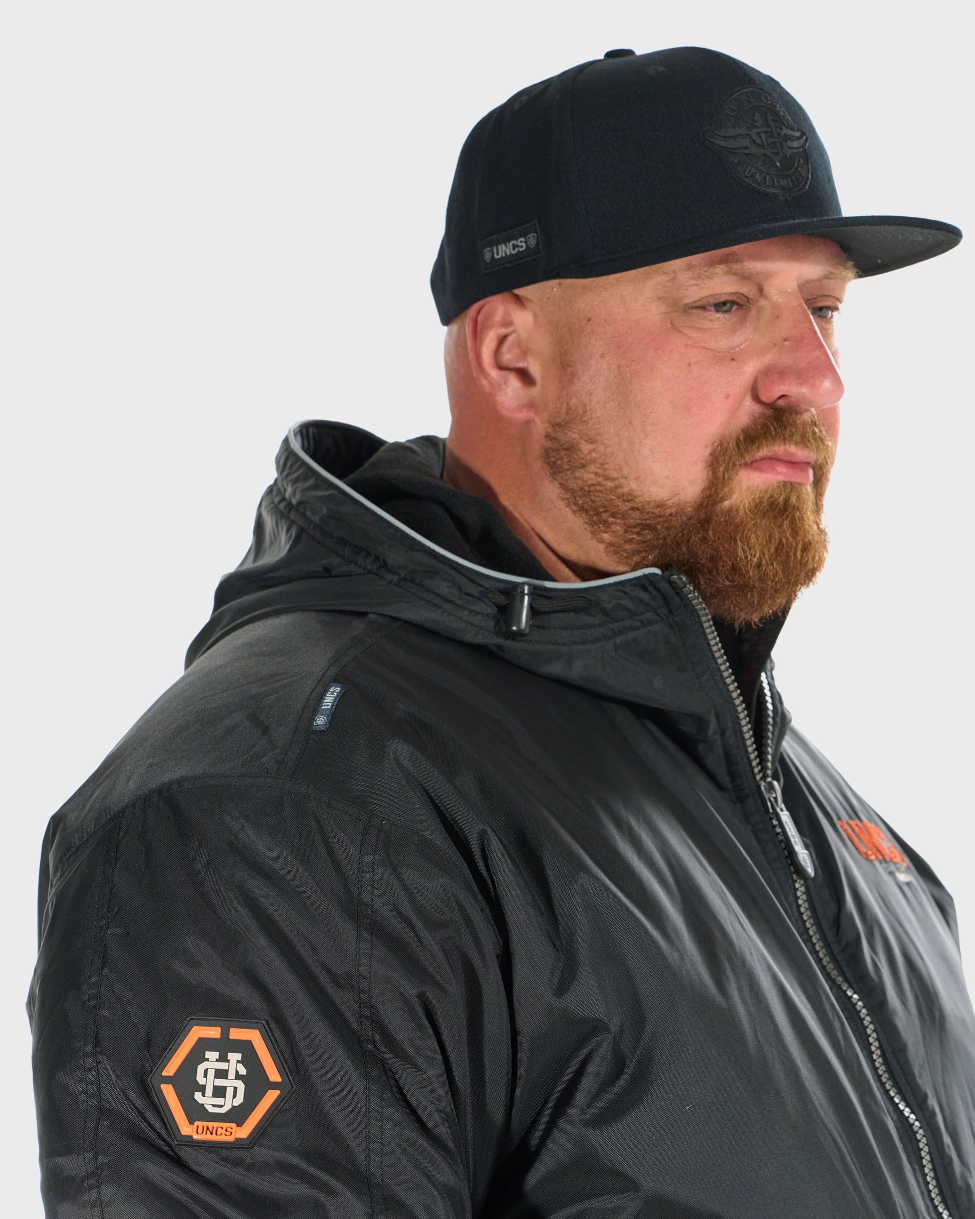 Férfi dzseki CREW II BLACK