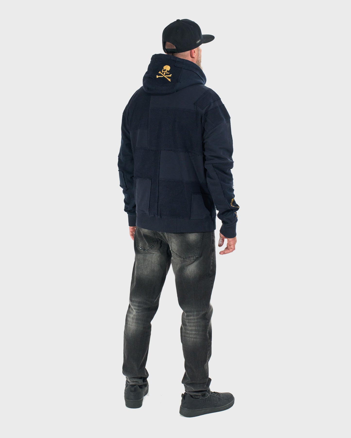 Férfi melegítőfelső CARTER III BLUE