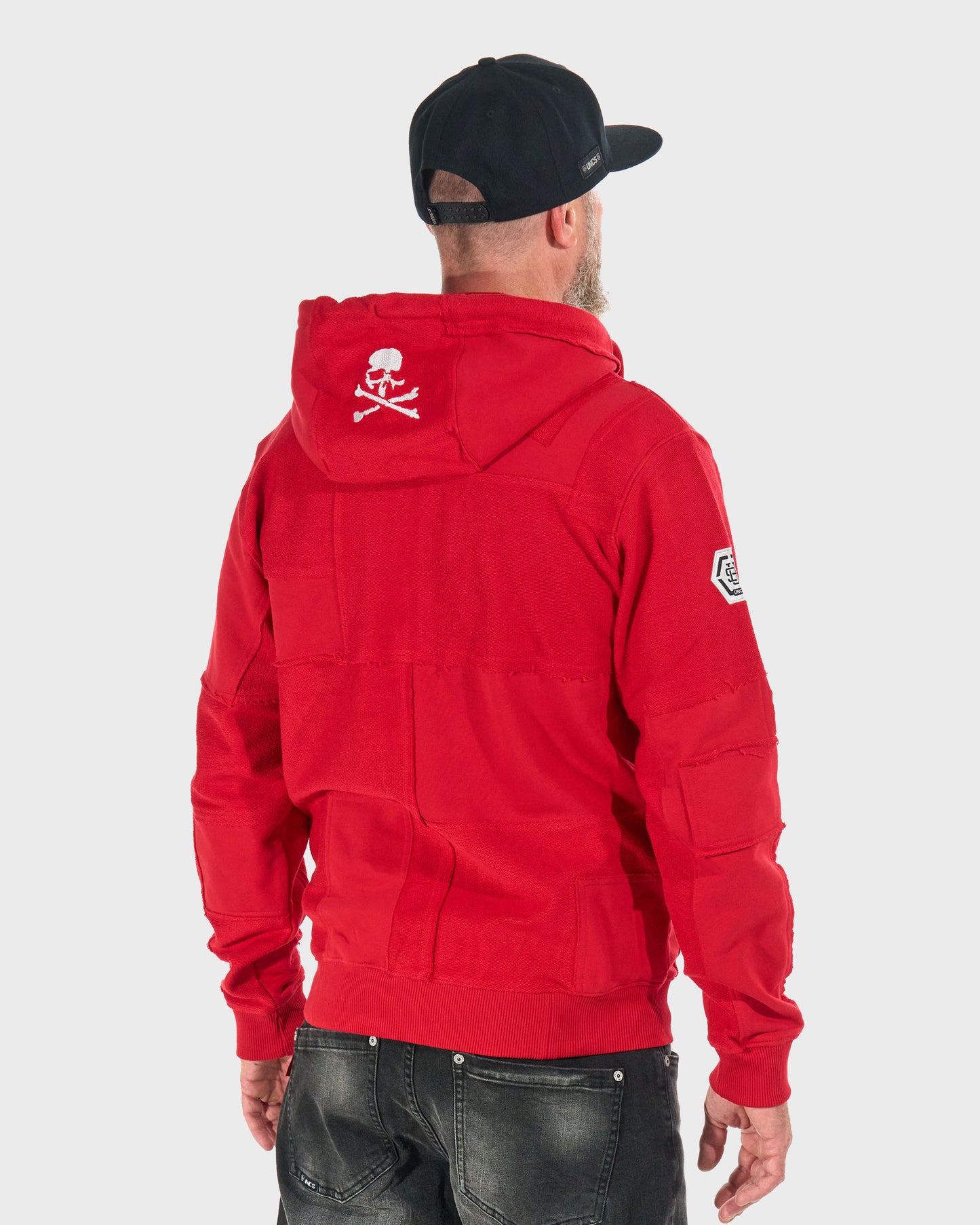 Férfi melegítőfelső CARTER III RED