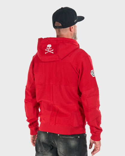 Férfi melegítőfelső CARTER III RED