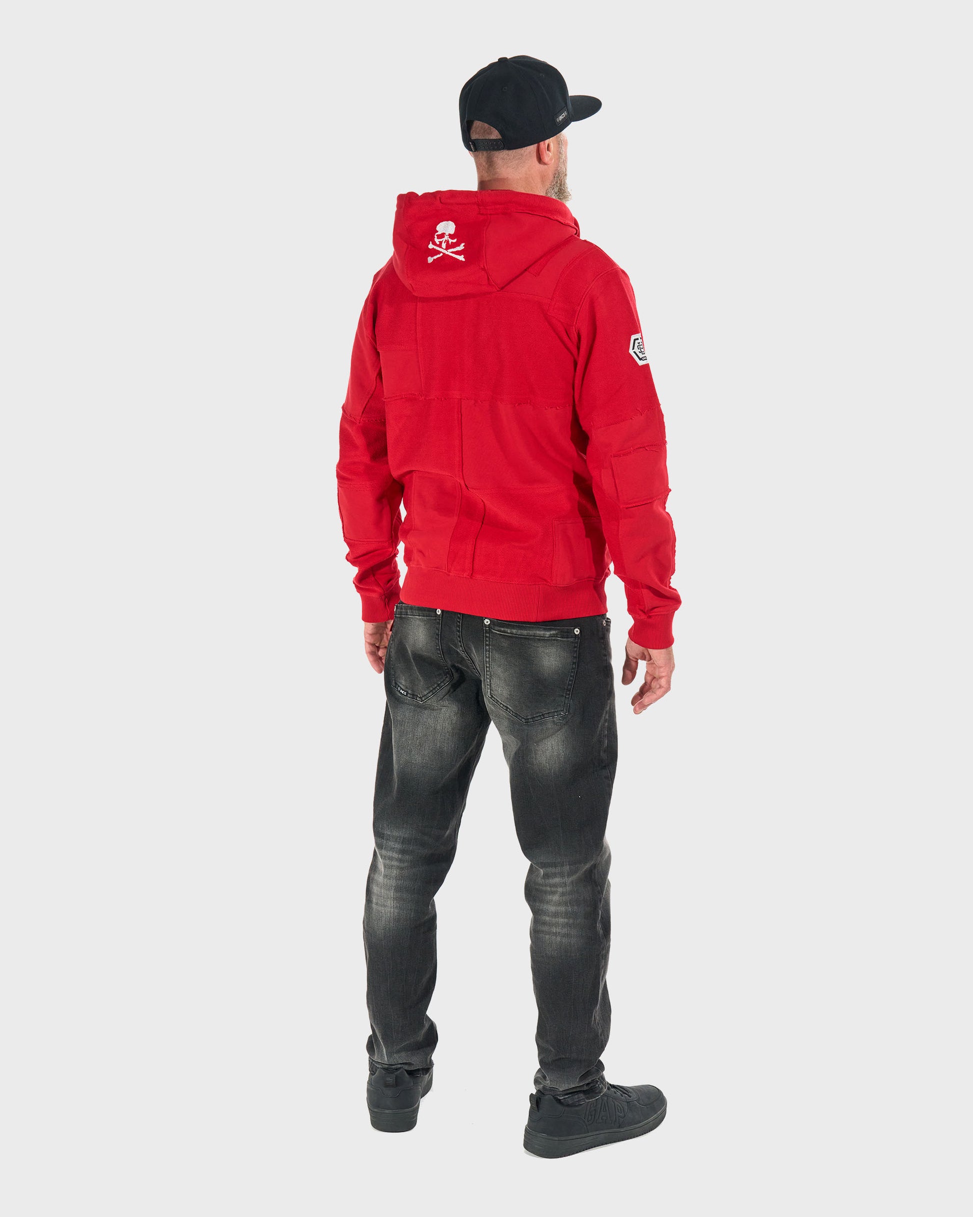 Férfi melegítőfelső CARTER III RED