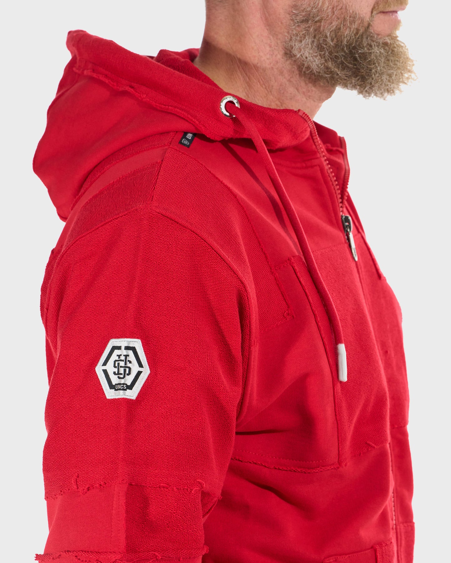 Férfi melegítőfelső CARTER III RED