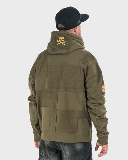 Férfi melegítőfelső CARTER II KHAKI