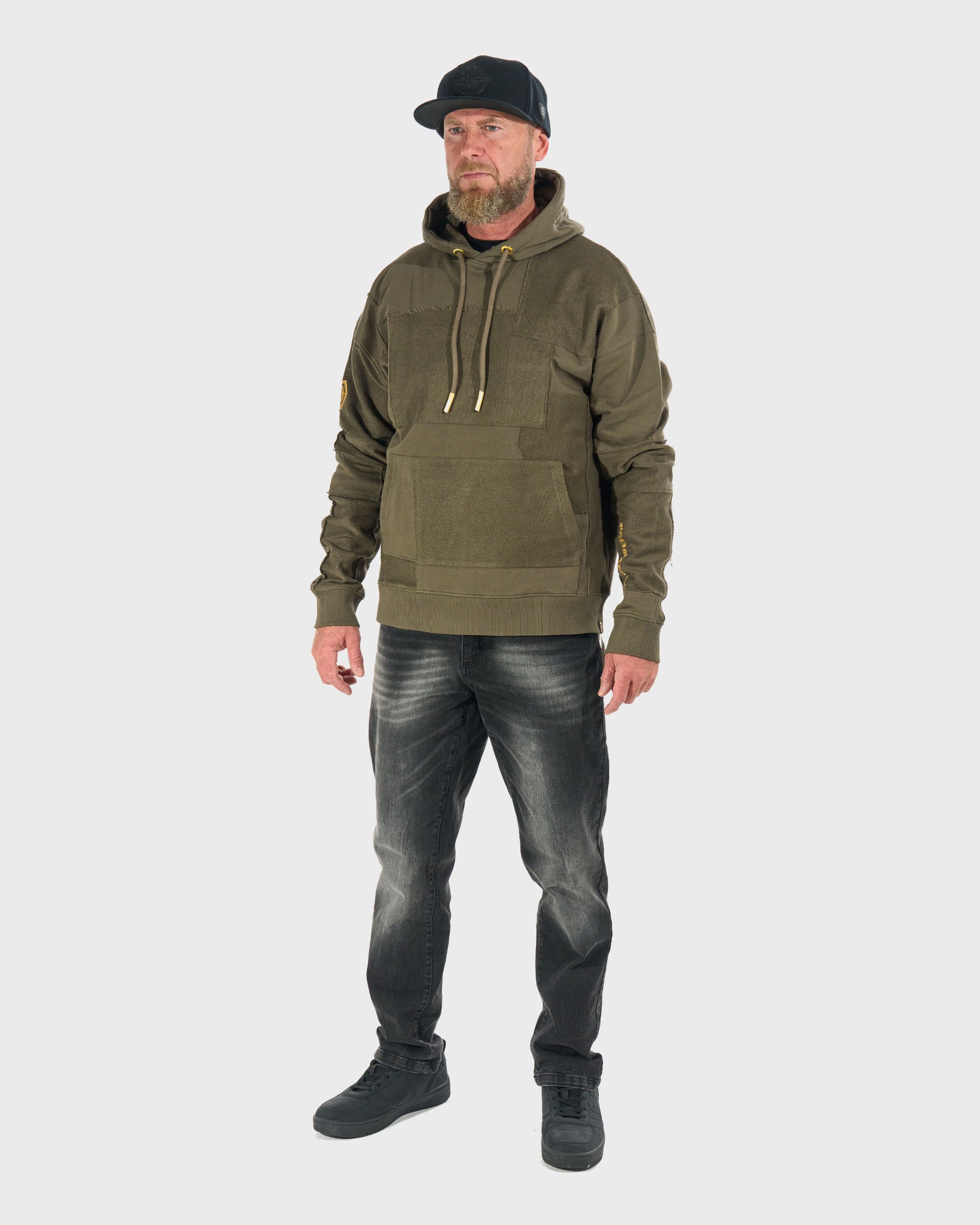 Férfi melegítőfelső CARTER II KHAKI