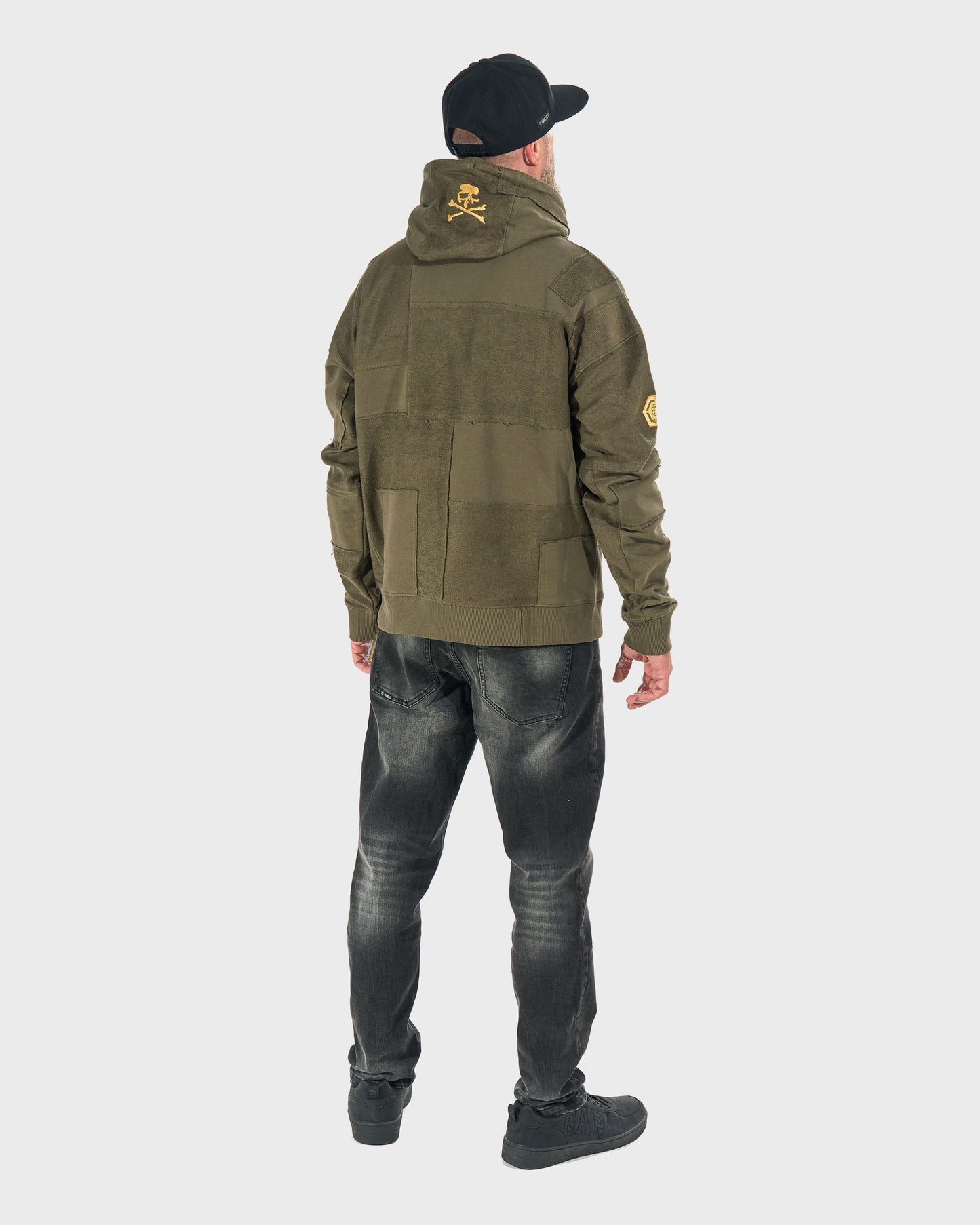 Férfi melegítőfelső CARTER II KHAKI