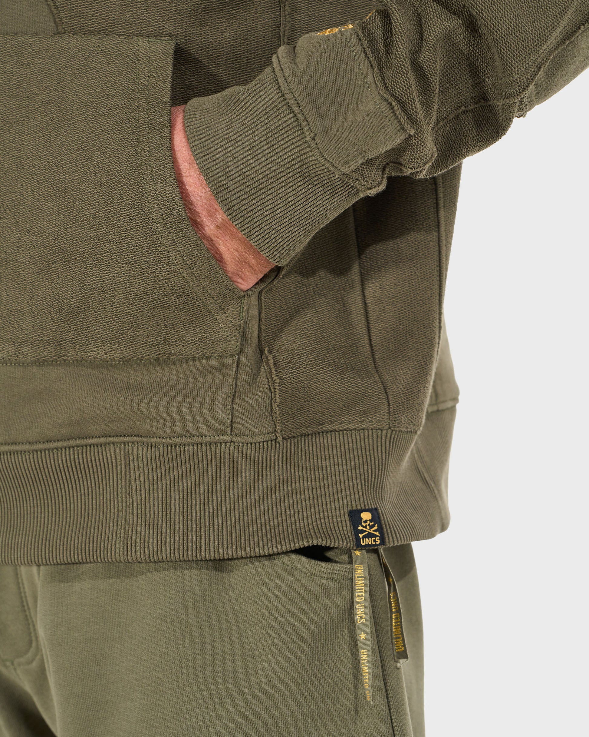 Férfi melegítőfelső CARTER II KHAKI