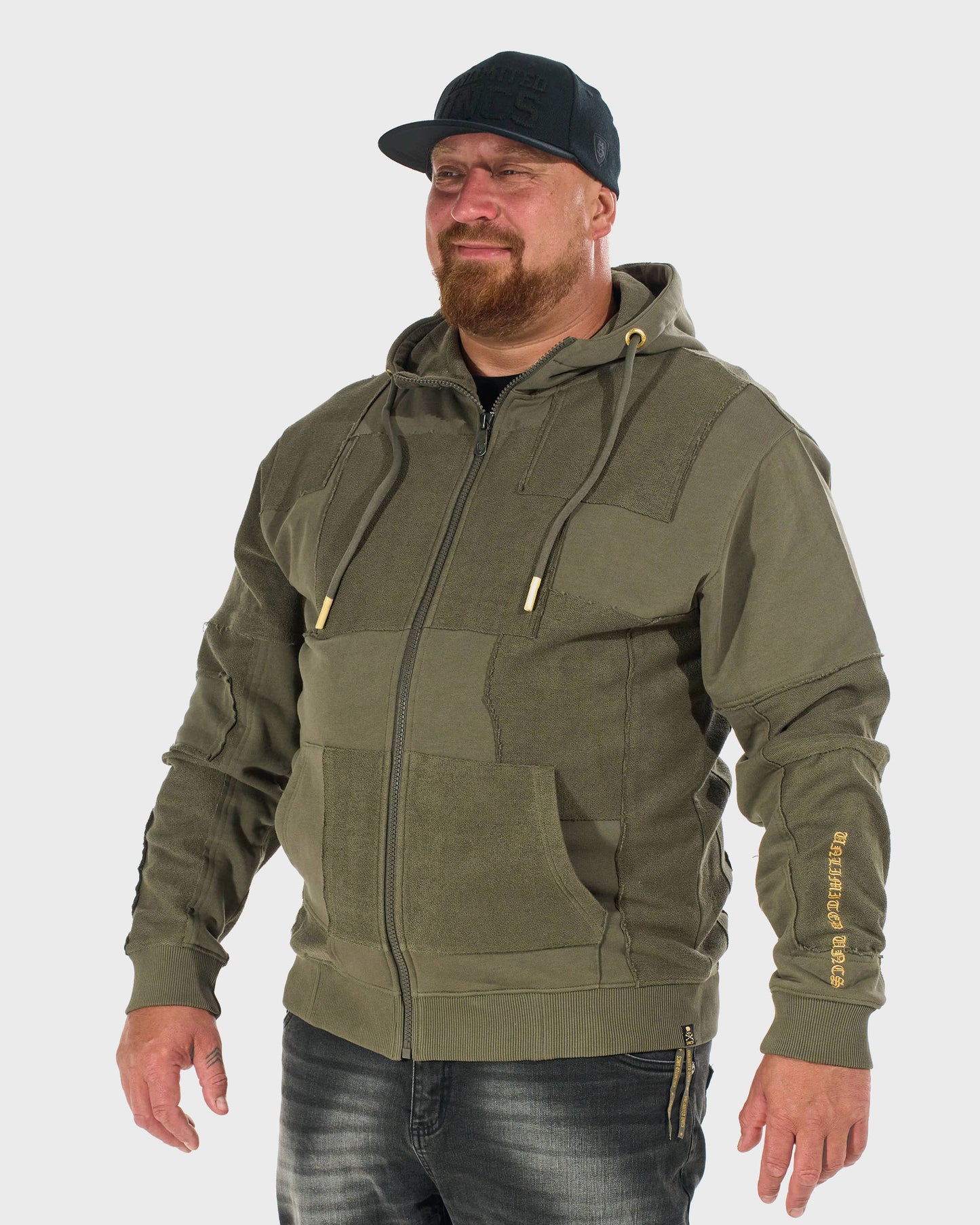 Férfi melegítőfelső CARTER III KHAKI