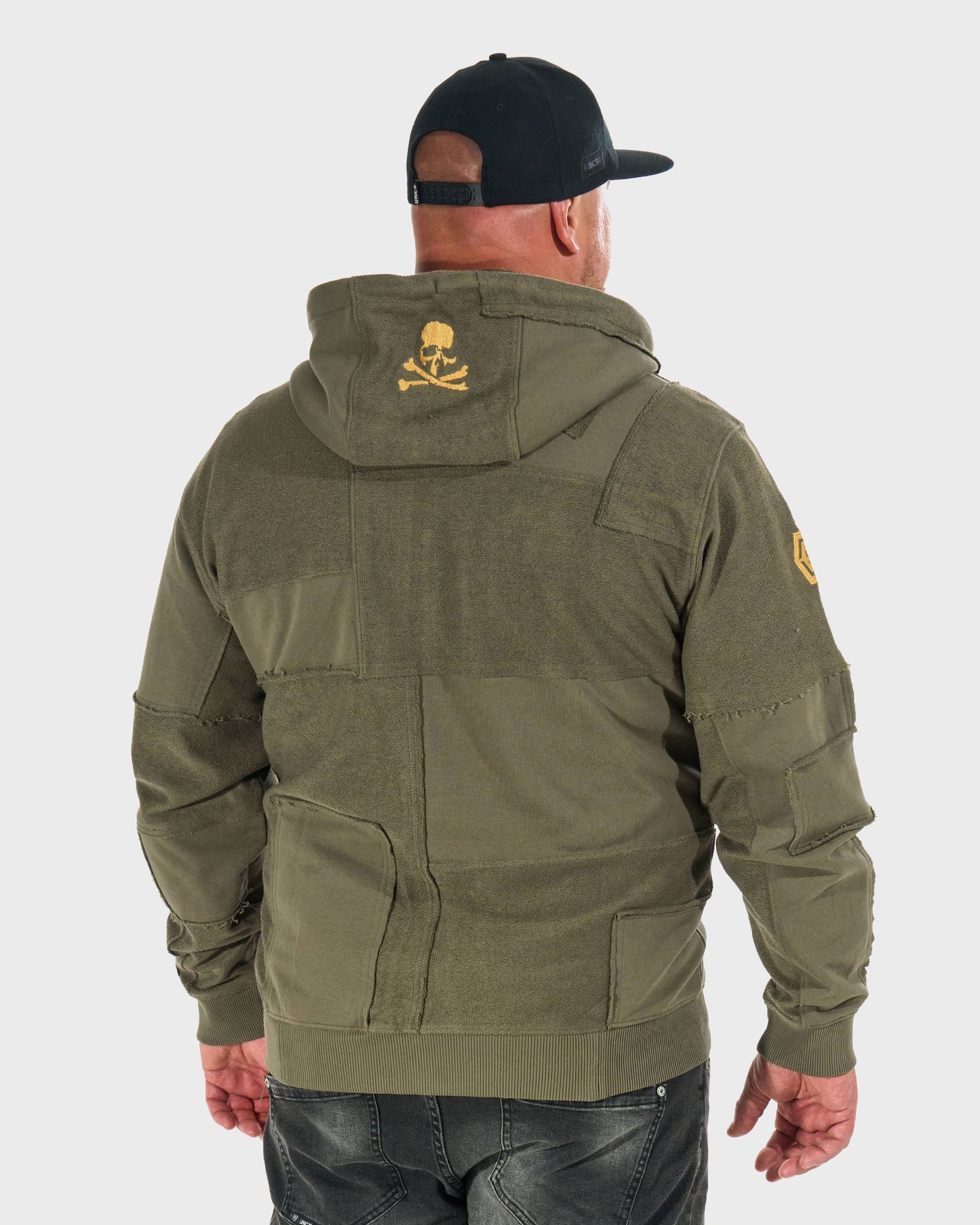 Férfi melegítőfelső CARTER III KHAKI