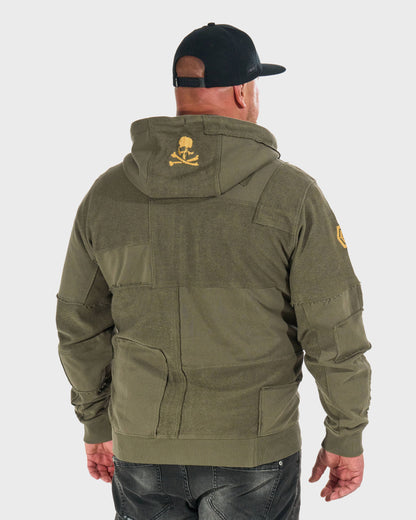 Férfi melegítőfelső CARTER III KHAKI