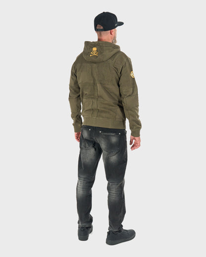 Férfi melegítőfelső CARTER III KHAKI