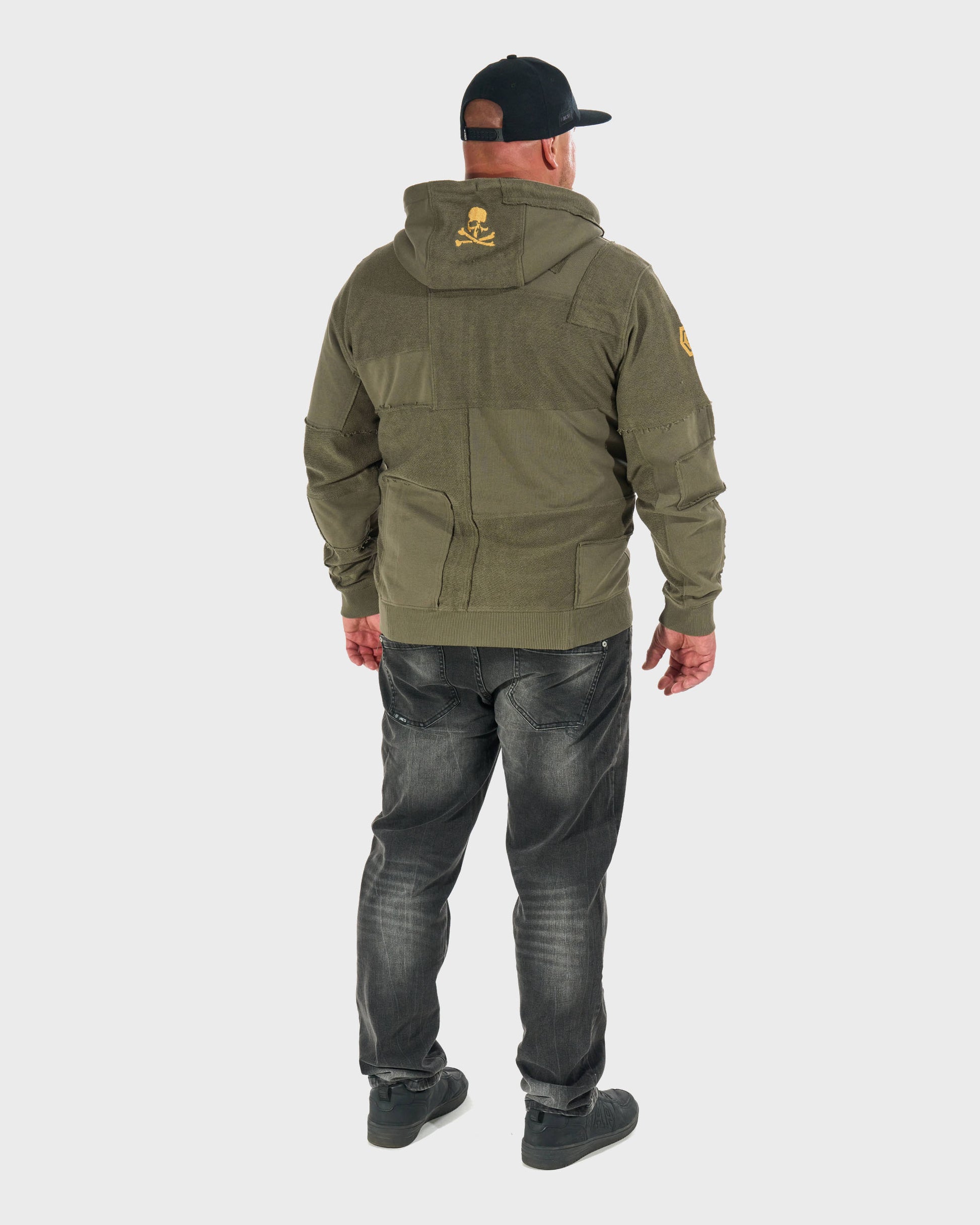 Férfi melegítőfelső CARTER III KHAKI