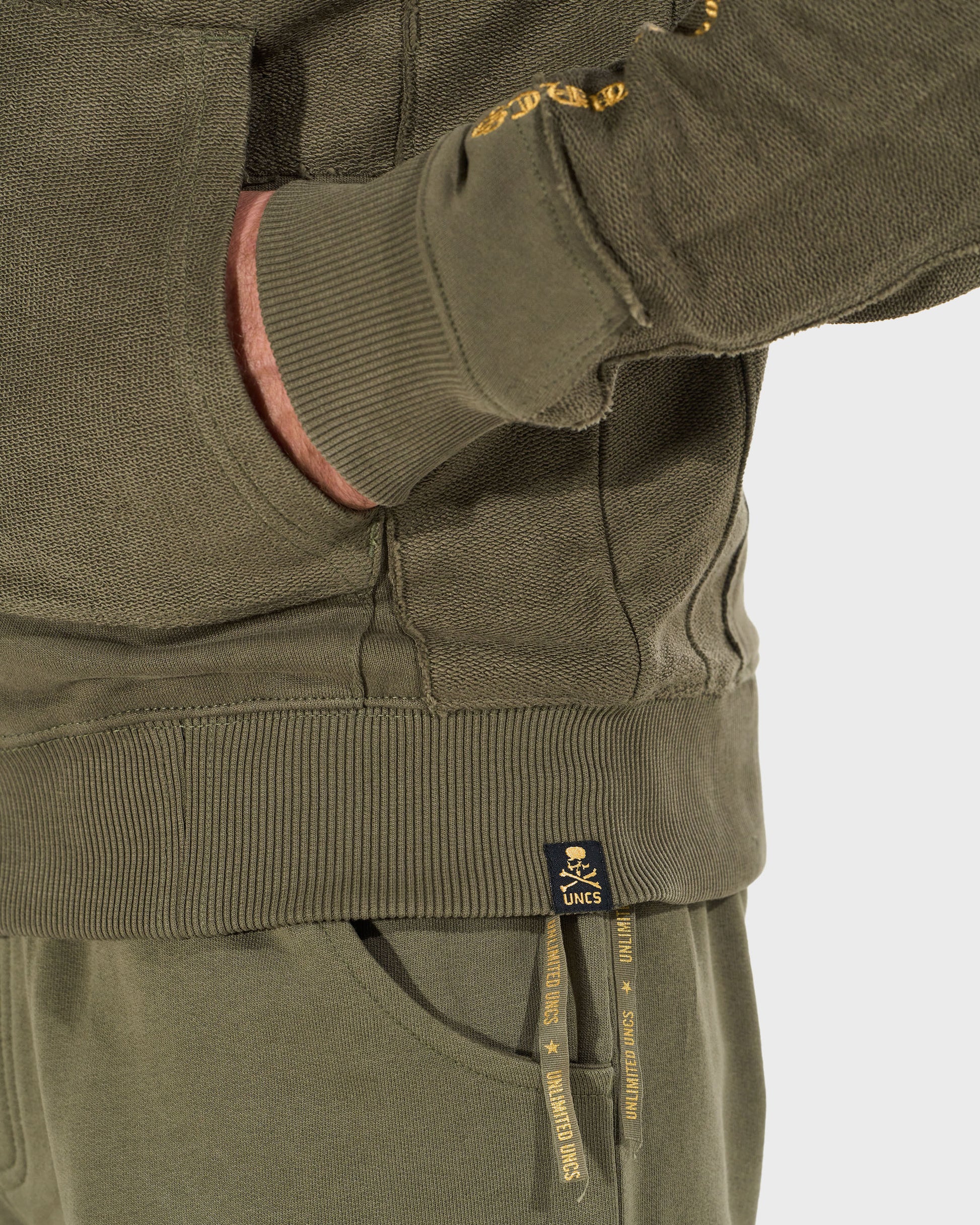 Férfi melegítőfelső CARTER III KHAKI