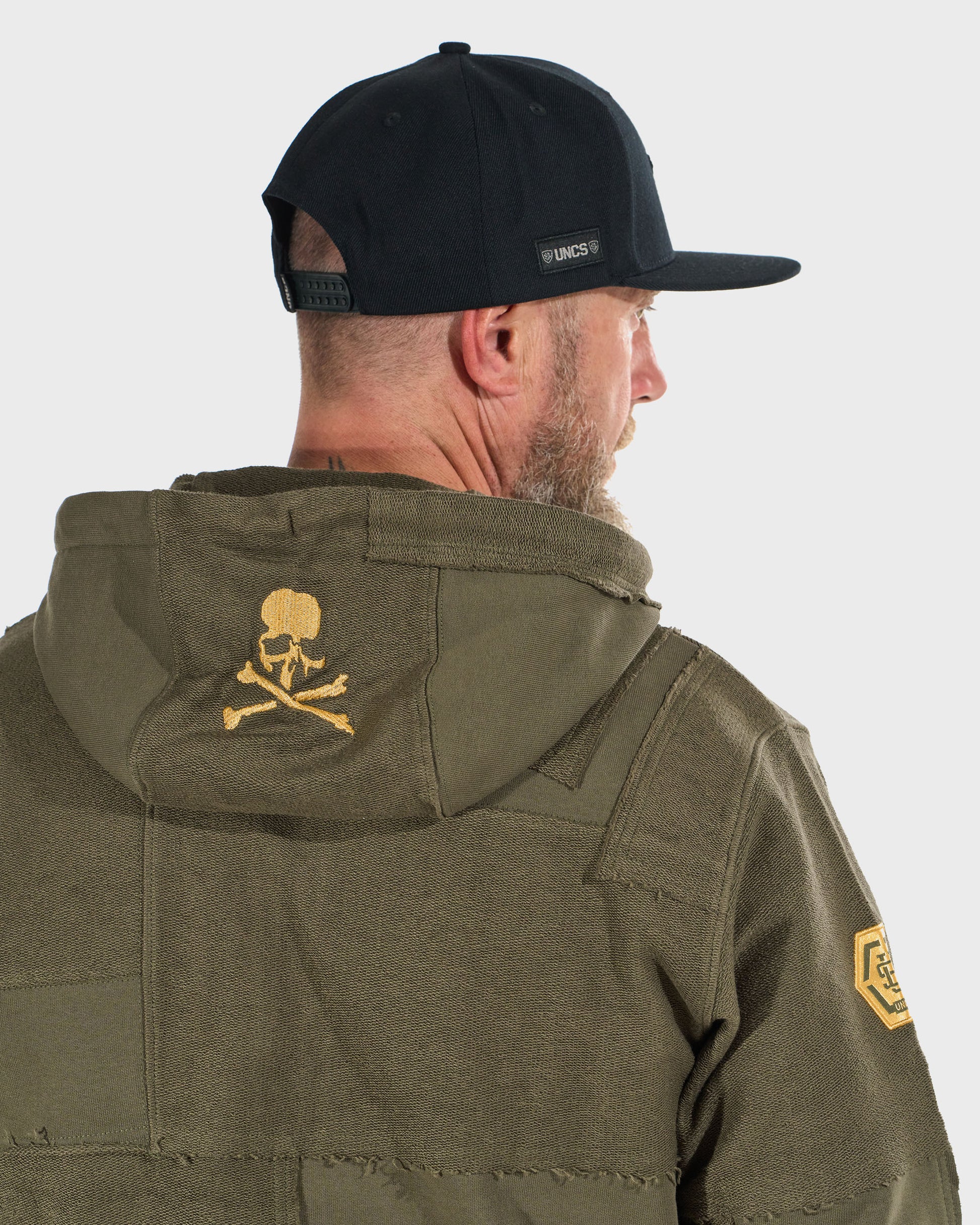 Férfi melegítőfelső CARTER III KHAKI