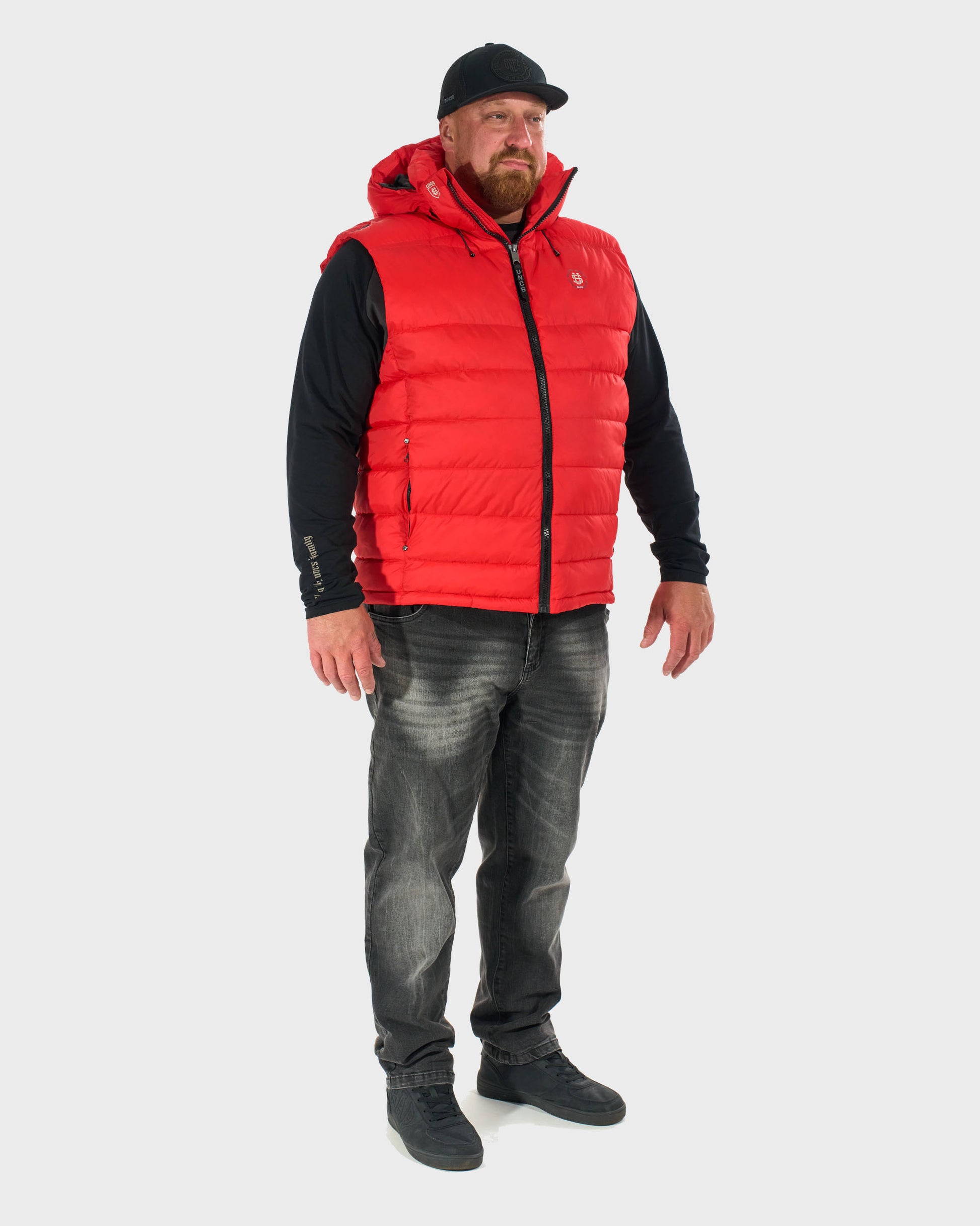 Férfi mellény FLINT II RED