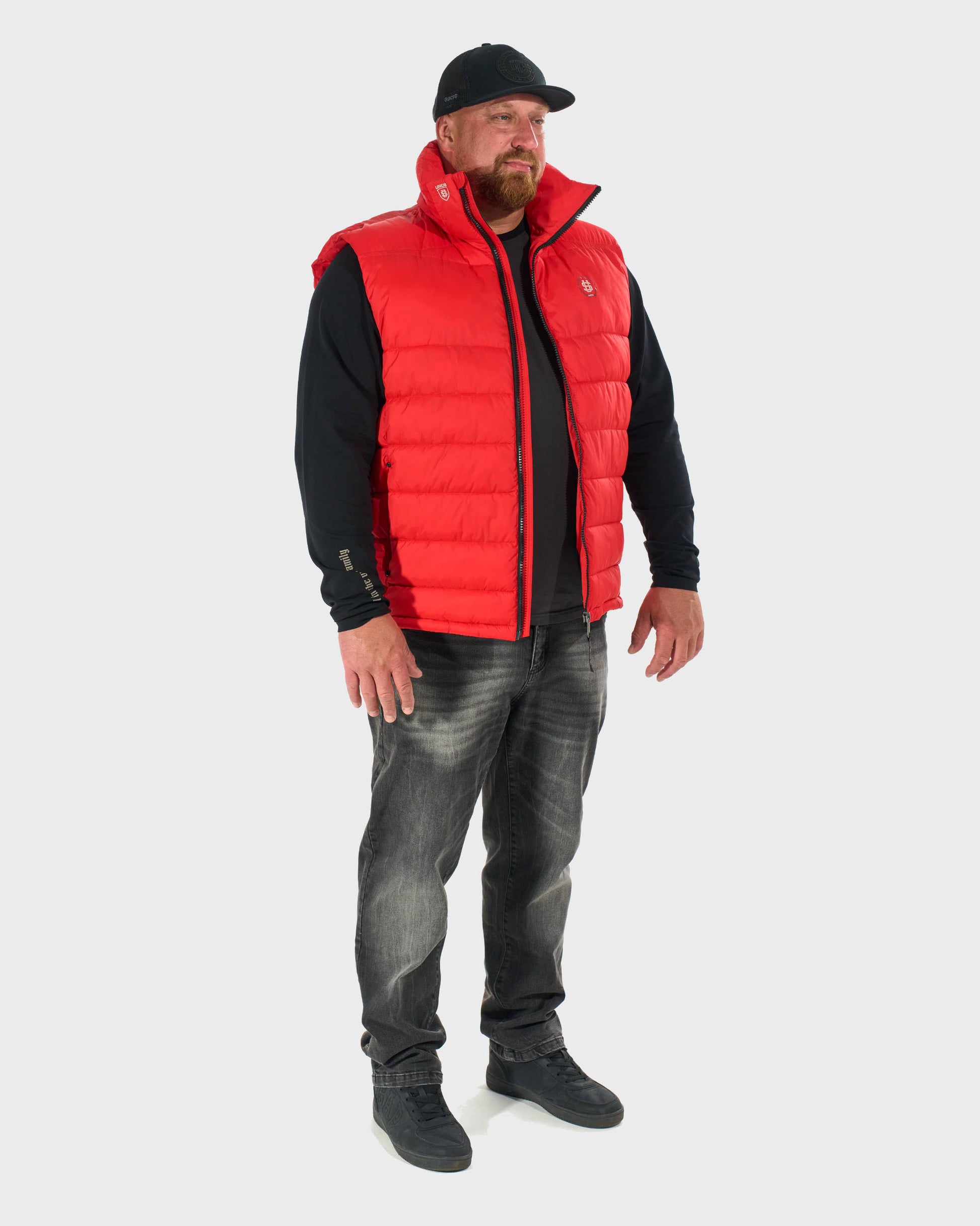 Férfi mellény FLINT II RED